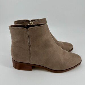 J. Crew Womens Factory Sueded‎ Flat Ankle Boots Size 6.5